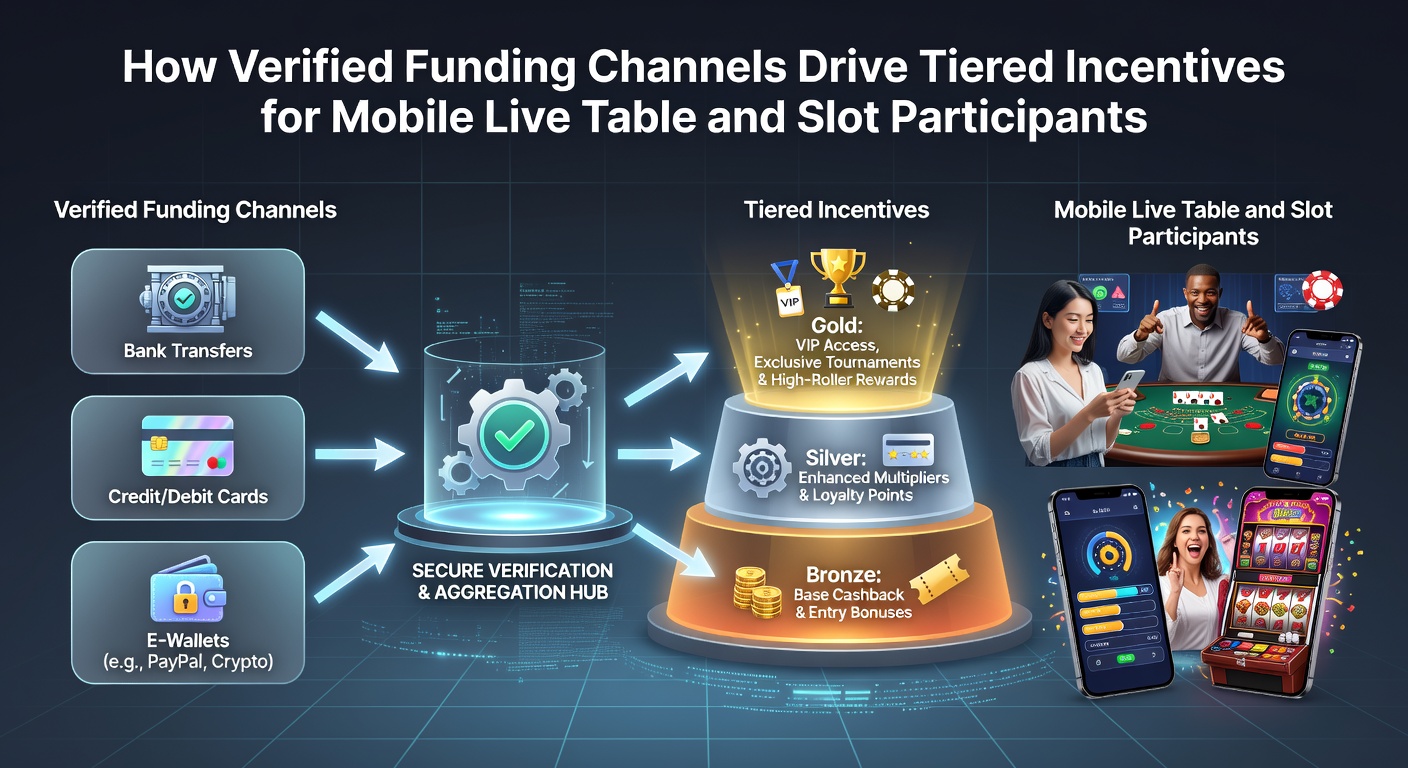 Mobile Live-Tischspiele und Slots mit gestaffelten Belohnungen